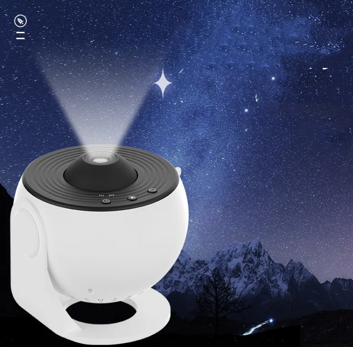 Starry Night Galaxy Projector – HD Star & Nebula Light