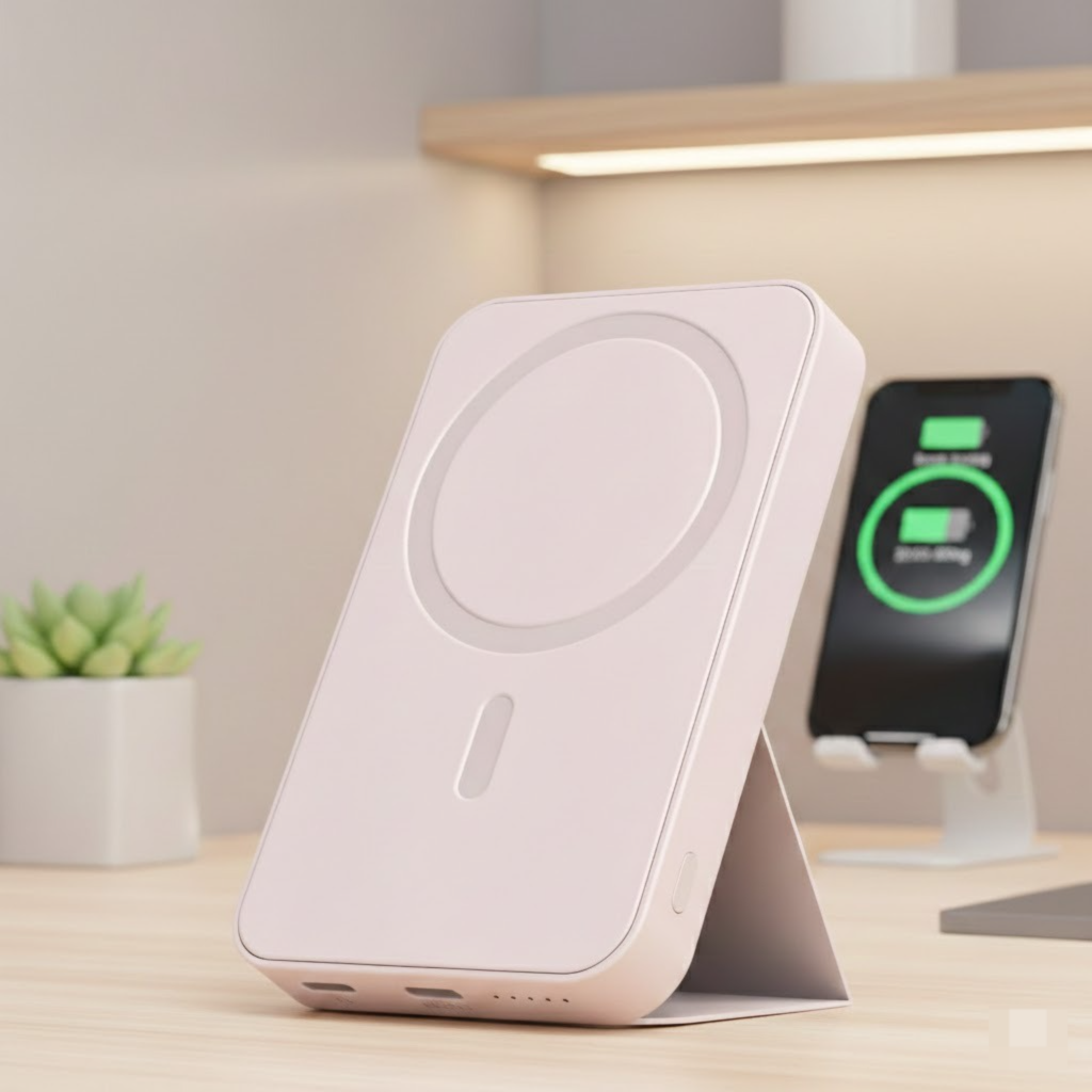 MagSafe Magnetic Wireless Power Bank – Slim & Portable