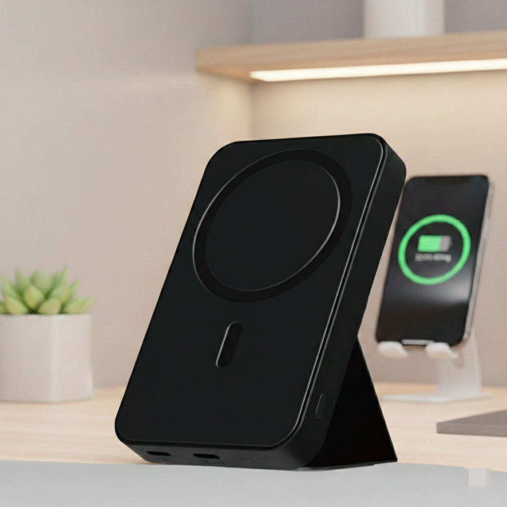 MagSafe Magnetic Wireless Power Bank – Slim & Portable