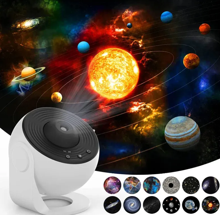 Starry Night Galaxy Projector – HD Star & Nebula Light